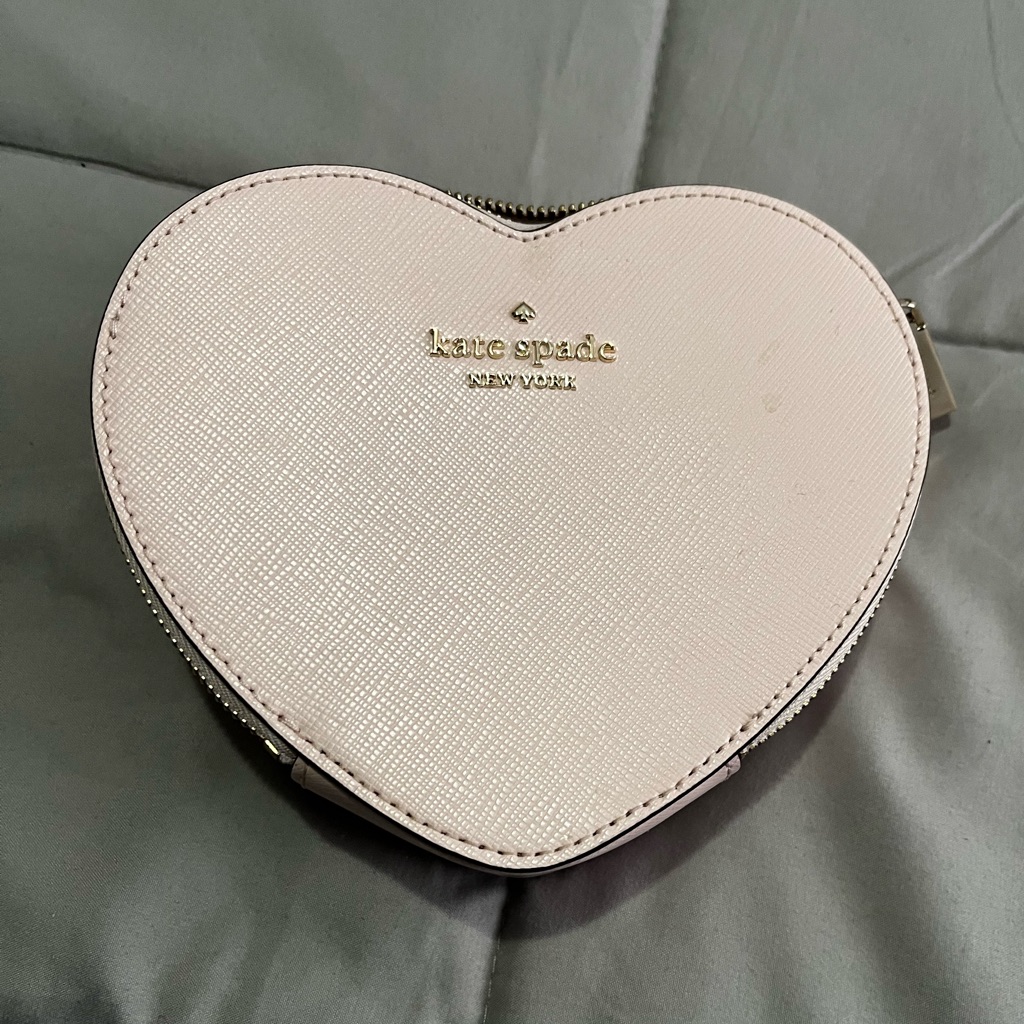 Kate Spade Blush Heart Wristlet